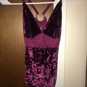 Velvet Body Suit